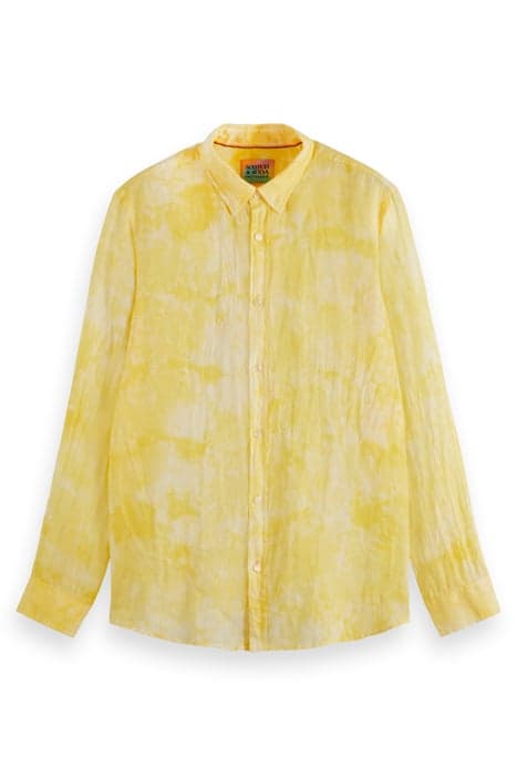 TIE DYE SHIRT YELLOW TIE DYE by Scotch & Soda