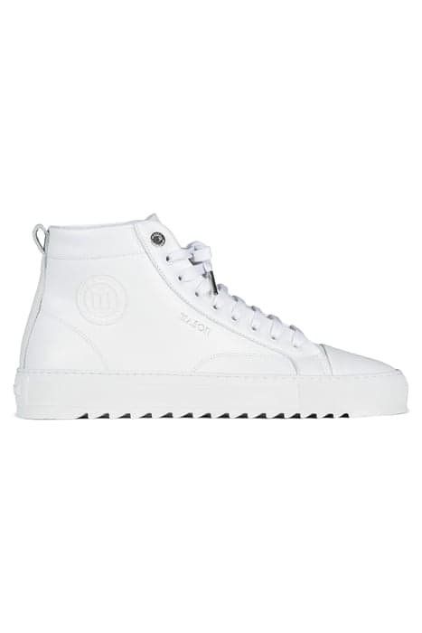 ASTRO HI LEATHER WHITE WHITE by Mason Garments