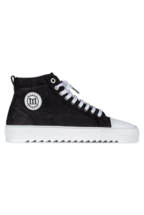 ASTRO HI NUBUCK BLACK WHITE BLACK by Mason Garments