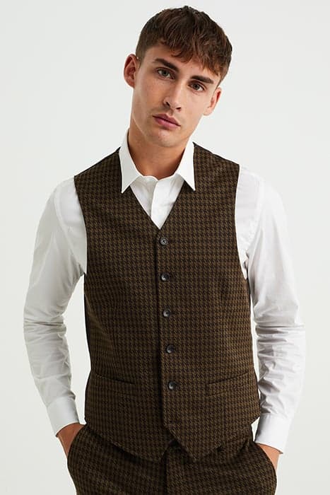 WAISTCOAT GREEN by WE Fashion