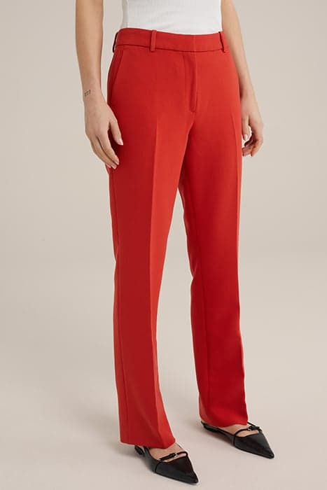 TROUSER BRIGHT RED by WE Fashion