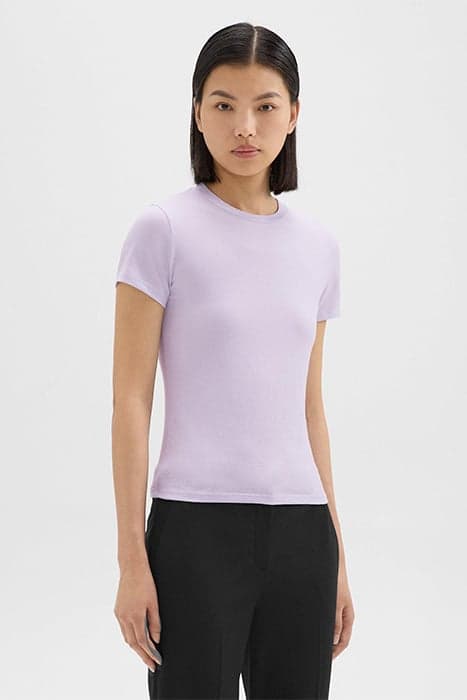 TINY TEE IN ORGANIC COTTON LILAC SKY by THEORY