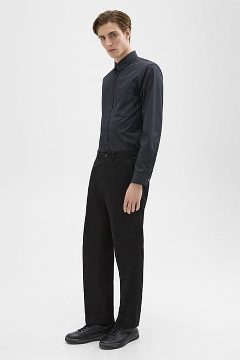 RELAXED VIRGIN WOOL PANT BLACK by THEORY