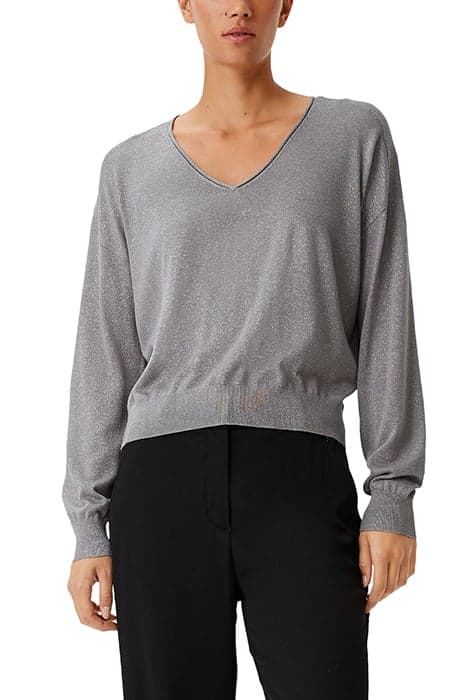 COMMA PULLOVER GREY/BLACK by Comma