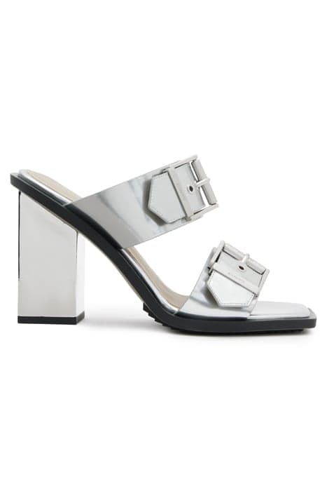 CAMILLE MULE METALLIC SILVER by AllSaints