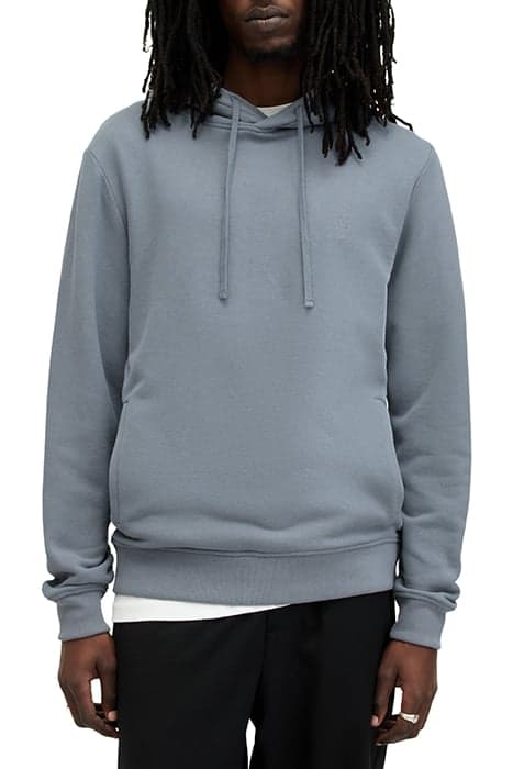 RAVEN OTH HOODY DUSTY BLUE by AllSaints