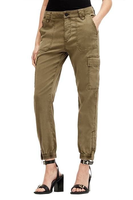 NOLA CARGO TROUSER DARK KHAKI GREEN by AllSaints