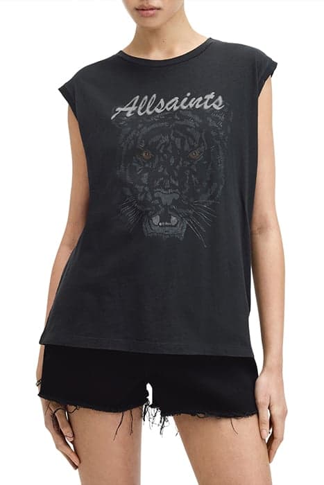 HUNTER BROOKE TANK WASHED BLACK by AllSaints