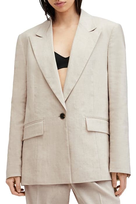 WHITNEY BLAZER NEUTRAL BEIGE by AllSaints