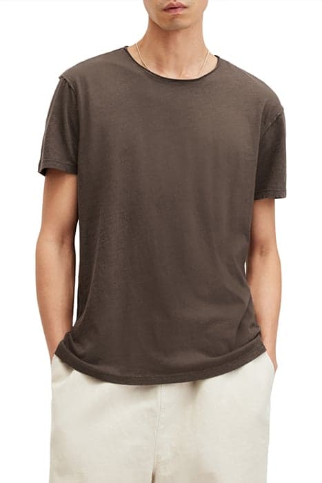 FIGURE SS CREW MOORLAND BROWN by AllSaints