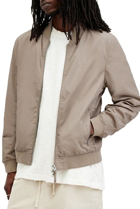 BASSETT BOMBER ACRE BROWN by AllSaints