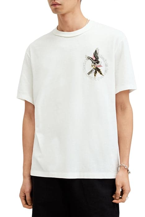 FRET SS CREW CHALK WHITE by AllSaints