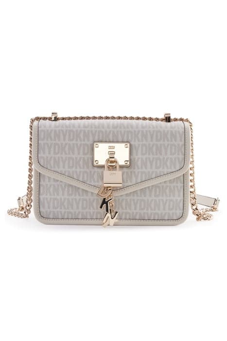 ELISSA SM FLAP SHOUL HEMP/PEBBLE by DKNY