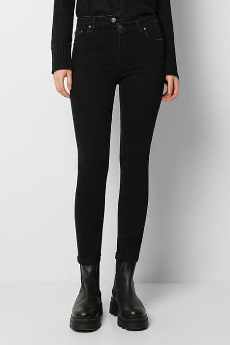 SKINNY BUTTONS DENIM BLACK by Scalpers