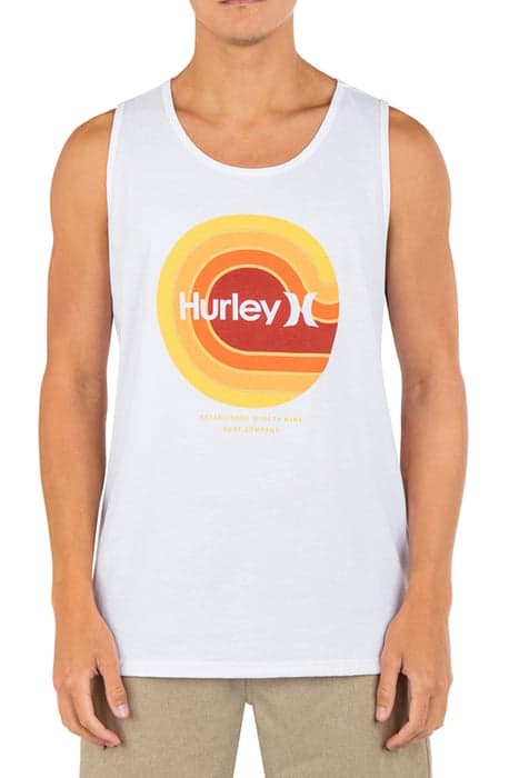 EVD BARRELED TANK WHITE by Hurley