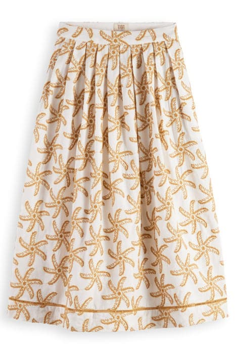 EMBROIDERED MAXI SKIRT STARFISH EMBROIDERY by Scotch & Soda