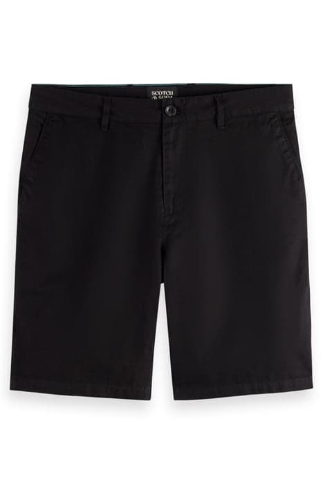 STUART - COTTON-BLEND TWILL SH BLACK by Scotch & Soda