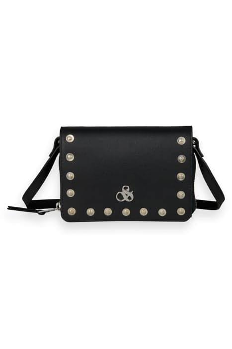 CROSSBODY WALLET WITH RIVETS BLACK by Scotch & Soda