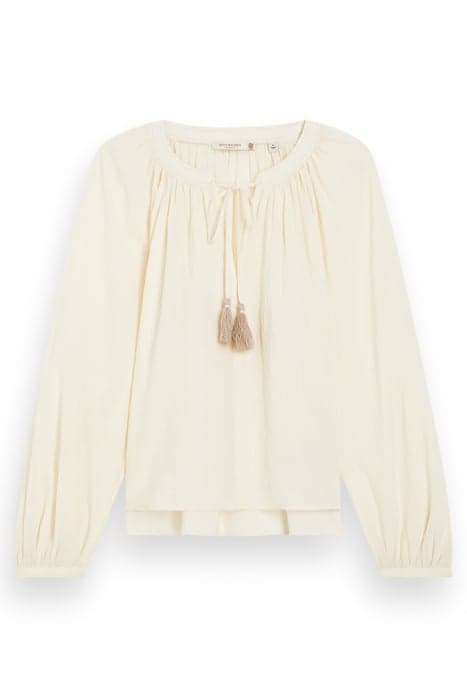 BALLOON SLEEVE TOP SOFT ICE by Scotch & Soda