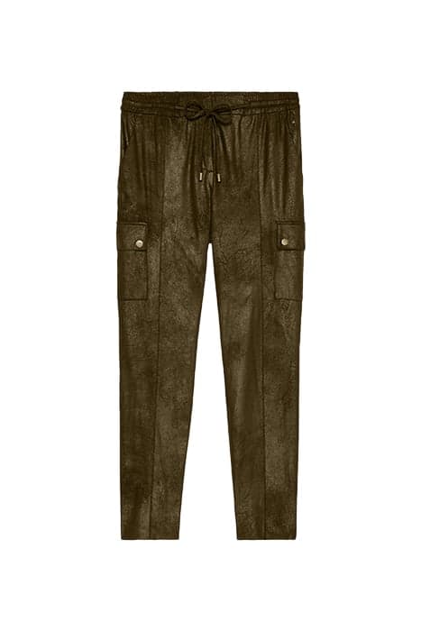 TROUSER WOVEN LONG 24001828 MILITARY OLIVE by Sandwich