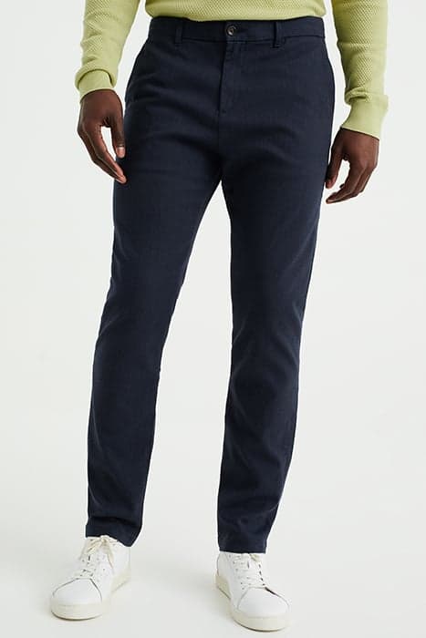 CHINO DARK BLUE by WE Fashion