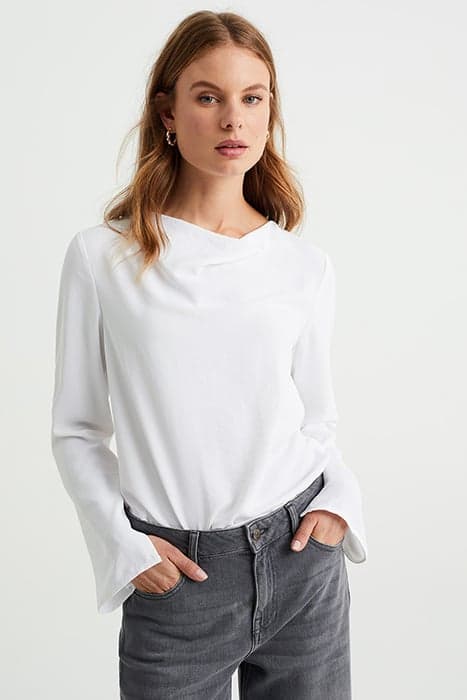 BLOUSE WHITE by WE Fashion