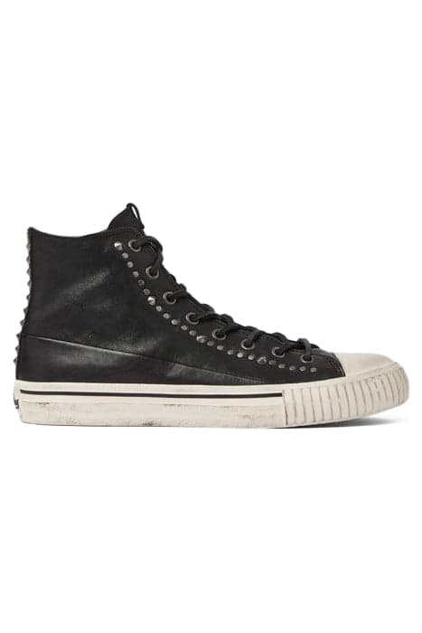 VINTAGE STUDDED HIGH BLACK by John Varvatos