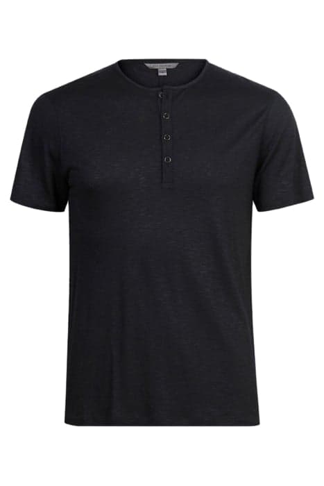 SLIM FIT SS HENLEY MIDNIGHT by John Varvatos