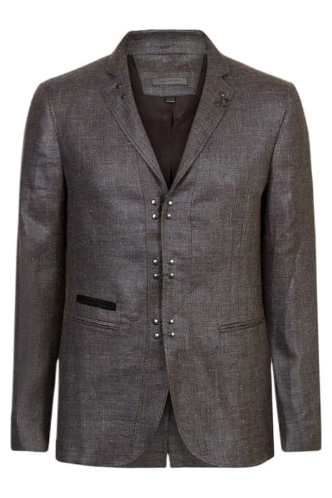 SLIM FIT NOTCH LAPEL JACKET WITH H B CLO DRY FIG by John Varvatos