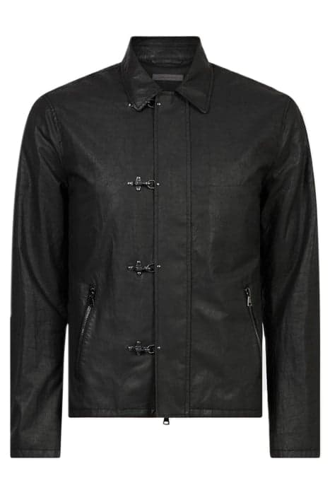 TOGGLE FRONT CLOSURE OUTERWEAR BLACK by John Varvatos