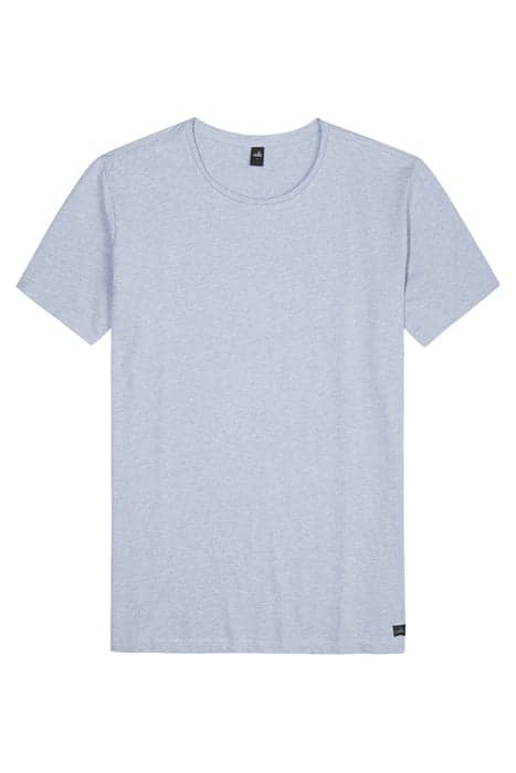 WOODS | CREW NECK T-SHIRT LIGHT MARL BLUE by WAHTS