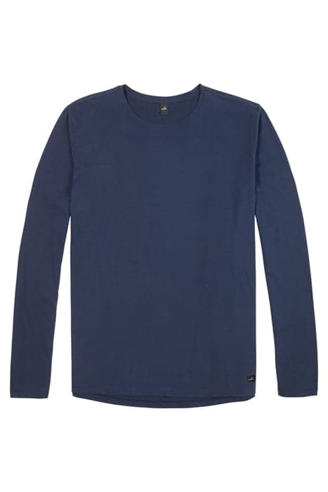 OLSON-CARBON | LONGSLEEVE T-SHIRT NAVY BLUE by WAHTS