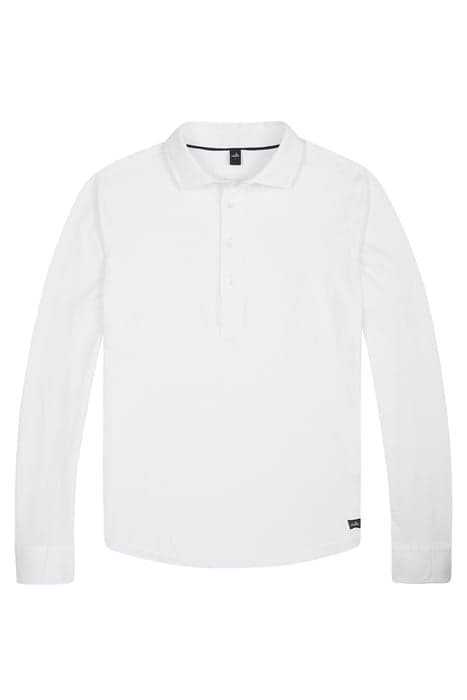 NORTON | TAILORED JERSEY POLOSHIRT PURE WHITE by WAHTS