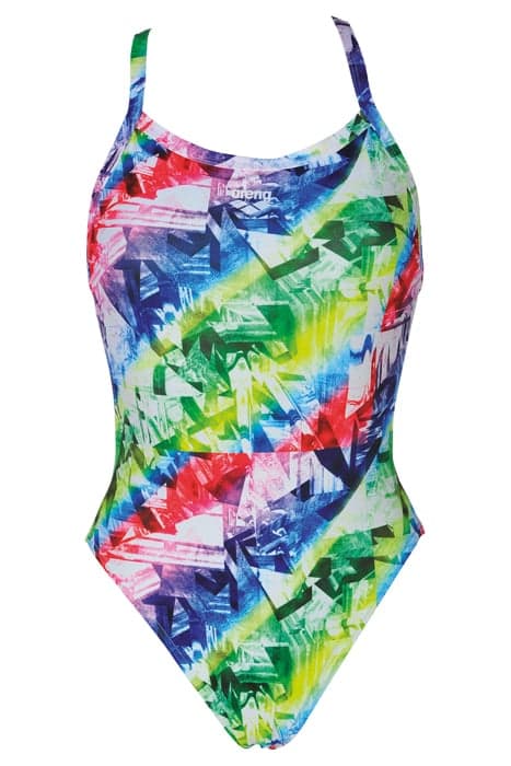 W GLITCH ONE PIECE L MULTICOLOR-LEAF by Arena