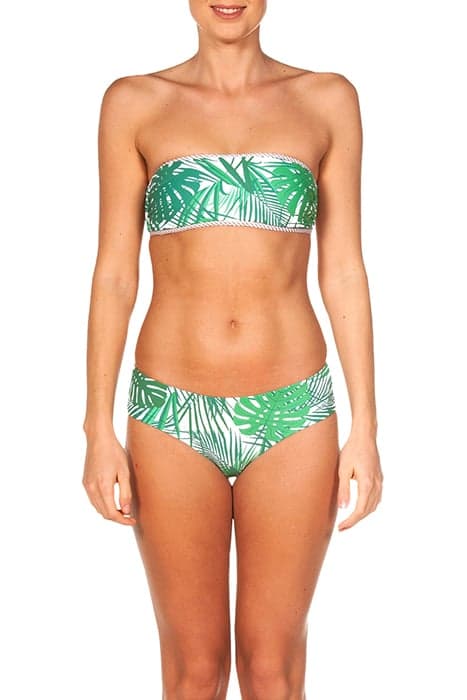 W BANDEAU TWO PIECES GREEN-MULTI by Arena