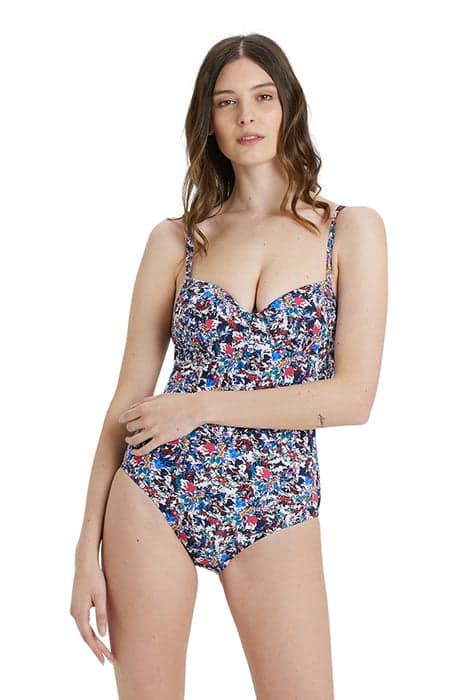 WOMEN'S BODYLIFT SWIMSUIT SIBILLA U BACK NAVY MULTI by Arena