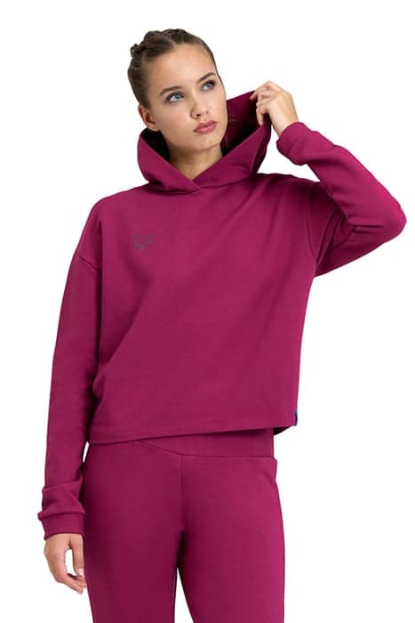 WOMEN'S HOODED SWEAT FLEECE RED FANDANGO by Arena