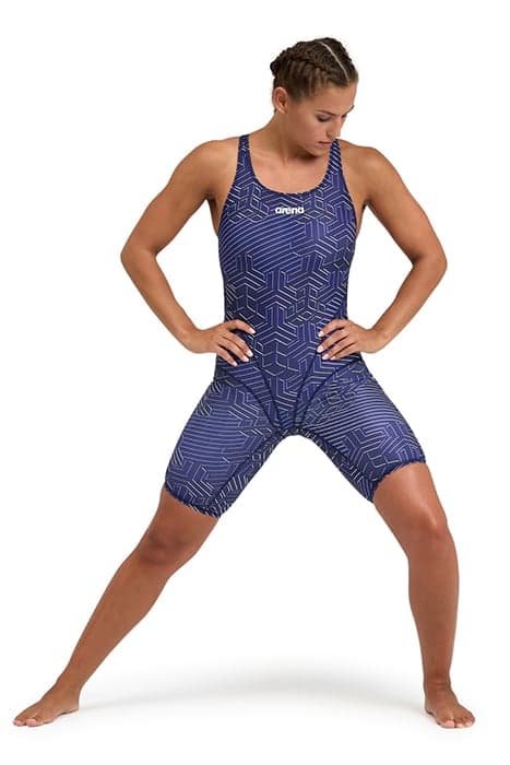 WOMEN'S ARENA KIKKO PRO FULL BODY NAVY MULTI by Arena