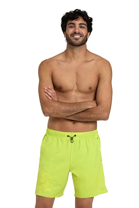 MEN'S ARENA EVO BEACH BOXER LOGO SOFT GREEN by Arena