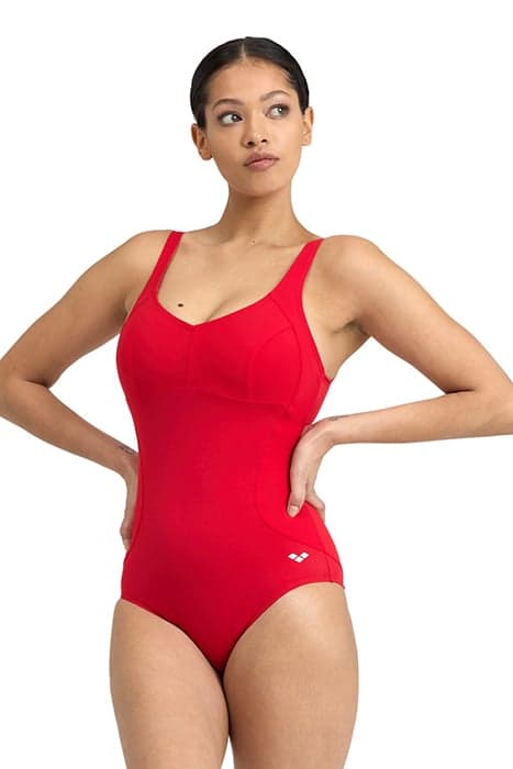 WOMEN'S BODYLIFT SWIMSUIT MANUELA U BACK RED by Arena