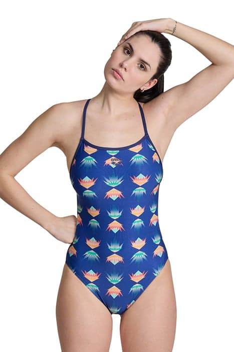 WOMEN'S ARENA DESERT VIBES SWIMSUIT BOOS NAVY-NAVY MULTI by Arena