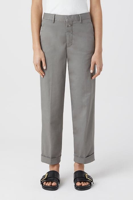 AUCKLEY PANTS ROCK GREY by Closed