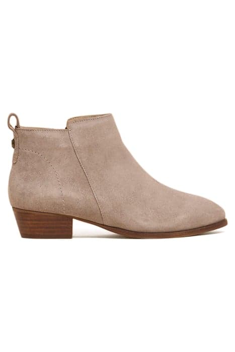 WILLOW SUEDE ANKLE BOOT LIGHT GREY by White Stuff