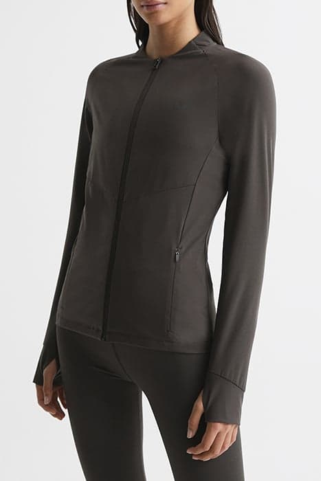 ALBA-PERFORMANCE STRETCH BROWN by Reiss