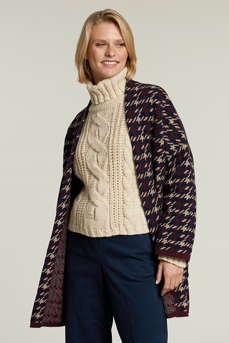 MULTI PIED DE POULE CARDIGAN by River Woods