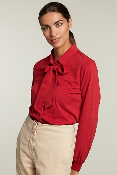 RED T-SHIRT WITH BOW by River Woods