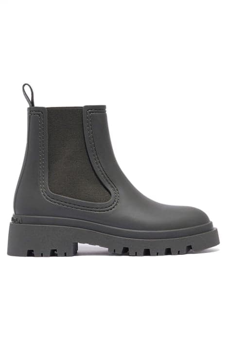 KHAKI RUBBER WATERPROOF BOOT by Bimba y Lola