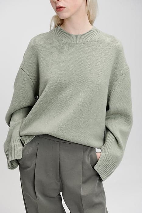 BODIL SWEATER SAGE GREEN by Zenggi