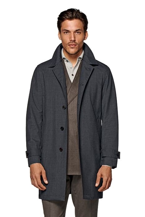 GREY CAR COAT by Suitsupply