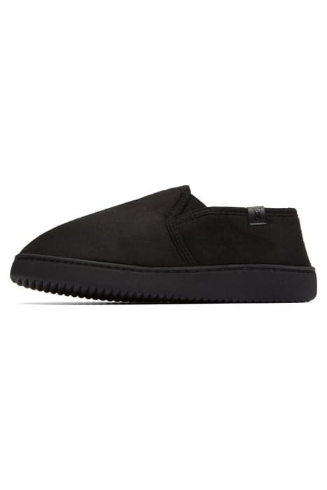 HOME SHOES SUEDE BLACK by ASPACT